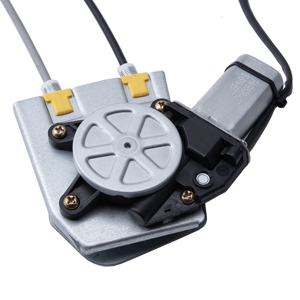 Brock 2552-6134R Upgraded Window Regulator With Motor