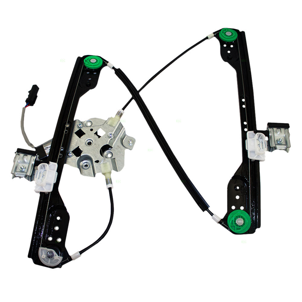 Brock Replacement Drivers Front Power Window Lift Regulator with Motor Assembly Compatible with 06-10 300 Charger Magnum 5065471AF