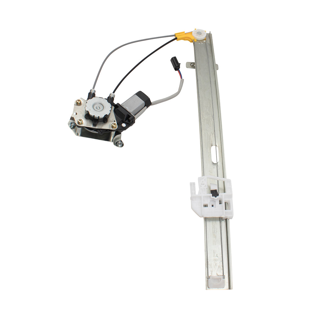 Brock Replacement Driver Rear Power Window Lift Regulator with Motor Assembly Upgrade Style Compatible with 2006-2007 Liberty with Hole Type Glass 4589267AD