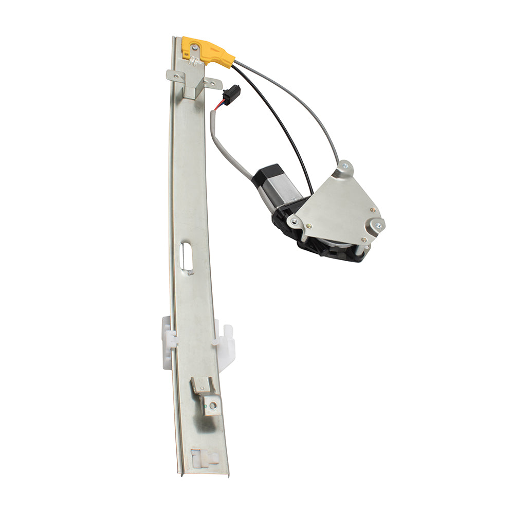 Brock Replacement Driver Rear Power Window Lift Regulator with Motor Assembly Upgrade Style Compatible with 2006-2007 Liberty with Hole Type Glass 4589267AD
