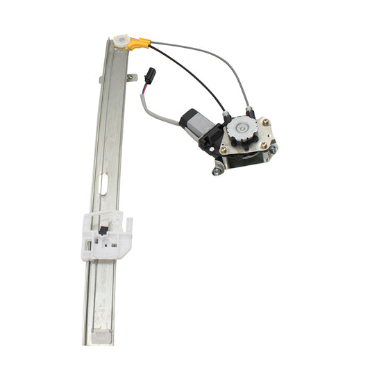 Brock Replacement Passenger Rear Power Window Lift Regulator with Motor Assembly Upgrade Style Compatible with 2006-2007 Liberty with Hole Type Glass 4589266AD