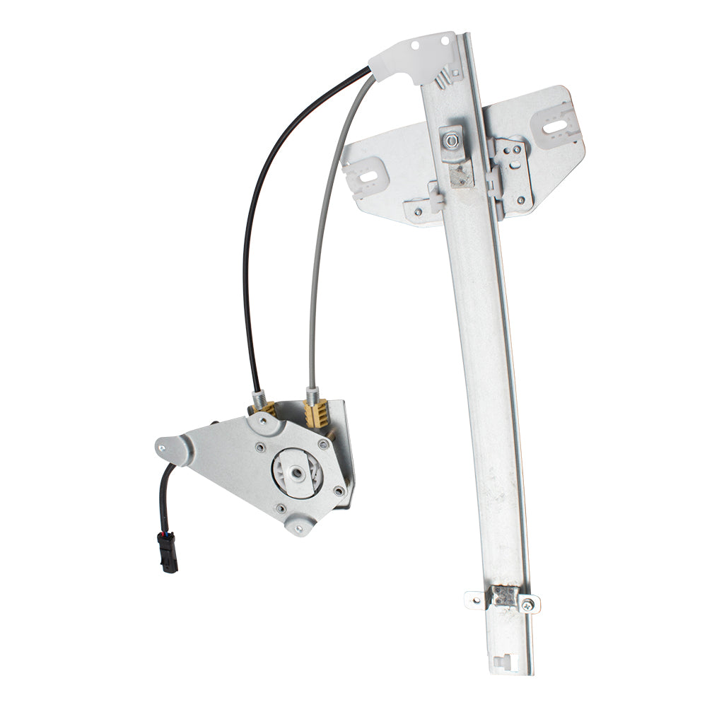Brock Replacement Passenger Upgrade Style Front Power Window Regulator w/ Motor Assembly Compatible with 2002-2007 Liberty with Ball Stud Type Glass 68059644AA