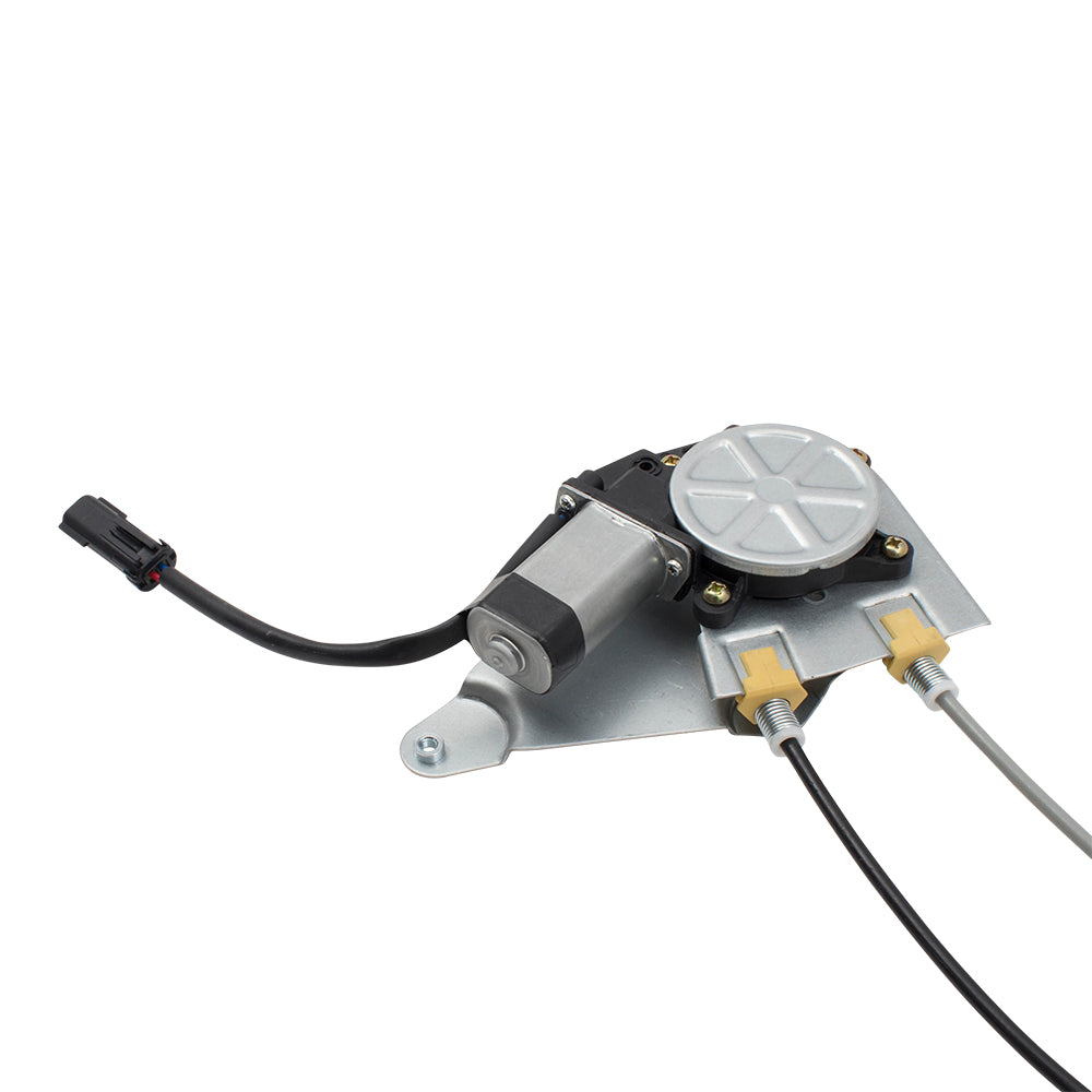Brock Replacement Passenger Upgrade Style Front Power Window Regulator w/ Motor Assembly Compatible with 2002-2007 Liberty with Ball Stud Type Glass 68059644AA