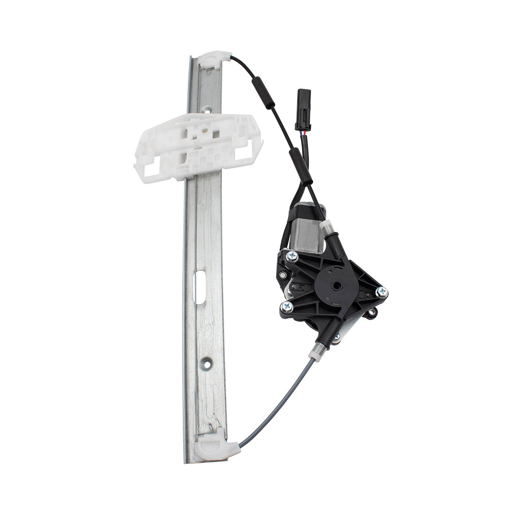Window Regulator w/ Motor for 2007-2017 Wrangler Front for 2018 Wrangler JK 68014949AA Set CH1350171