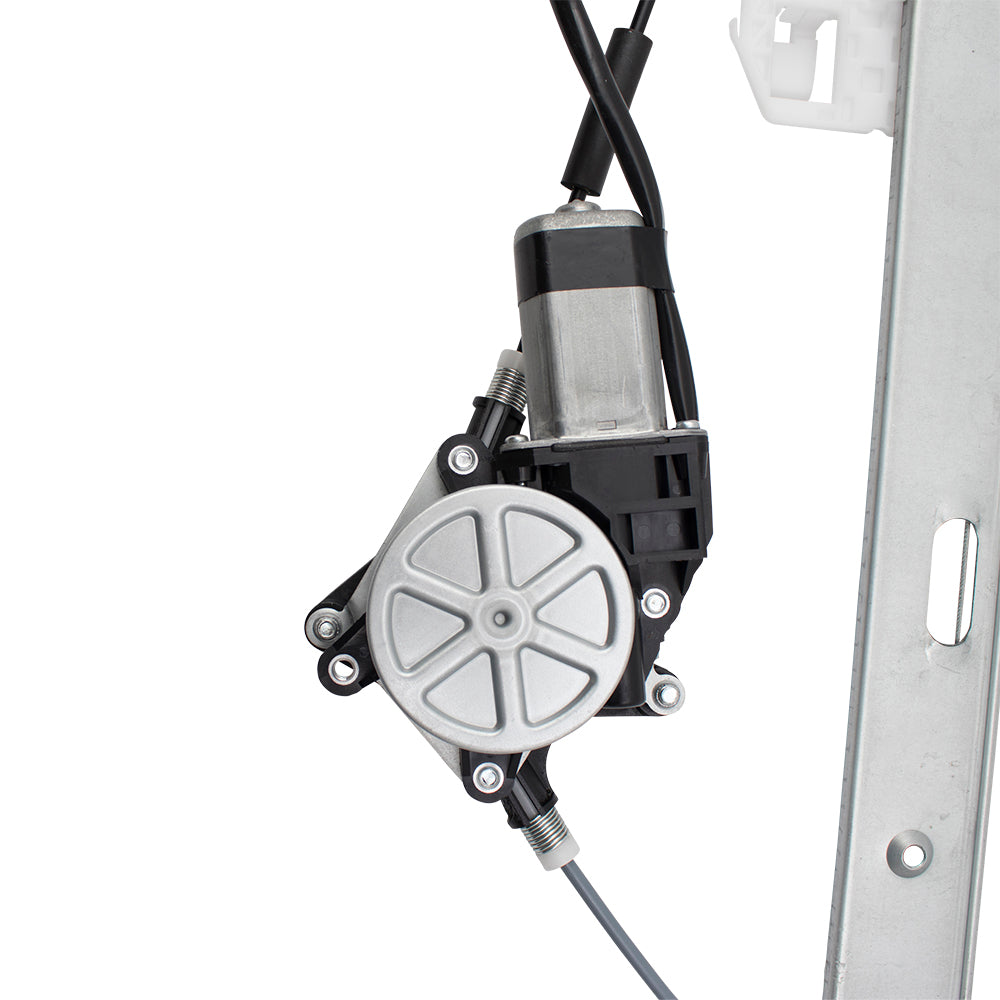Window Regulator w/ Motor for 2007-2017 Wrangler Front for 2018 Wrangler JK 68014949AA Set CH1350171