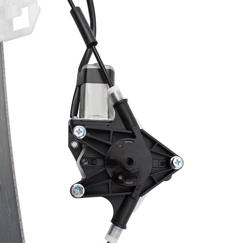 Window Regulator w/ Motor for 2007-2017 Wrangler Front for 2018 Wrangler JK 68014949AA Set CH1350171