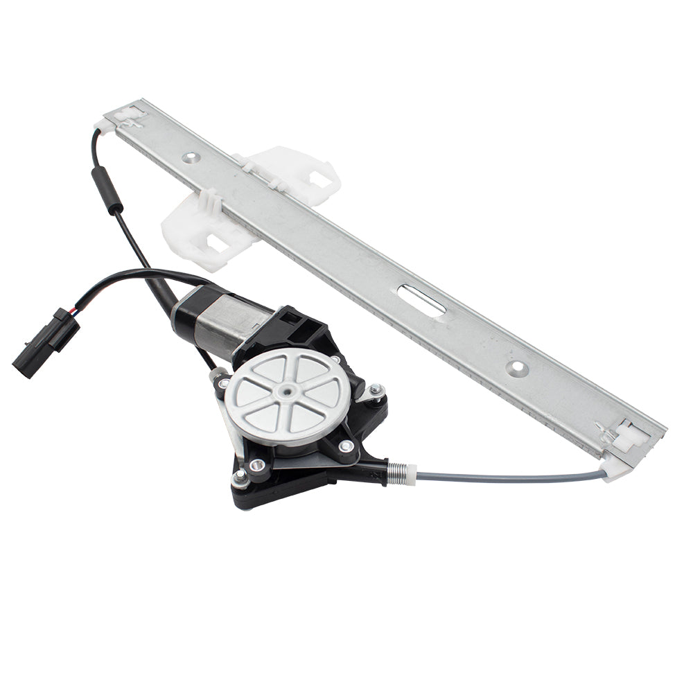 Window Regulator w/ Motor for 2007-2017 Wrangler Front for 2018 Wrangler JK 68014949AA Set CH1350171