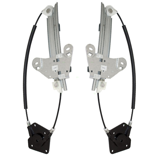 Window Regulator w/o Motor for 2001-2006 Stratus Sedan Rear for 2001-2006 Sebring 5016519AB Set