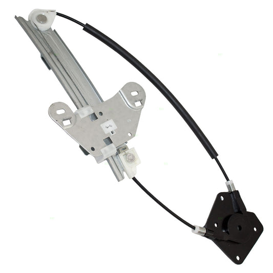 Brock Replacement Passenger Rear Power Window Lift Regulator Compatible with 2001-2006 Stratus Sebring Sedan 5016518AB