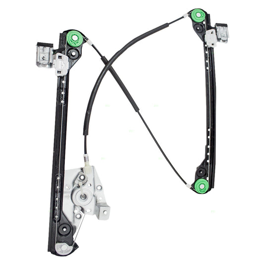 Brock Replacement Driver Front Power Window Lift Regulator Compatible with 2004-2008 Pacifica 5020787AE