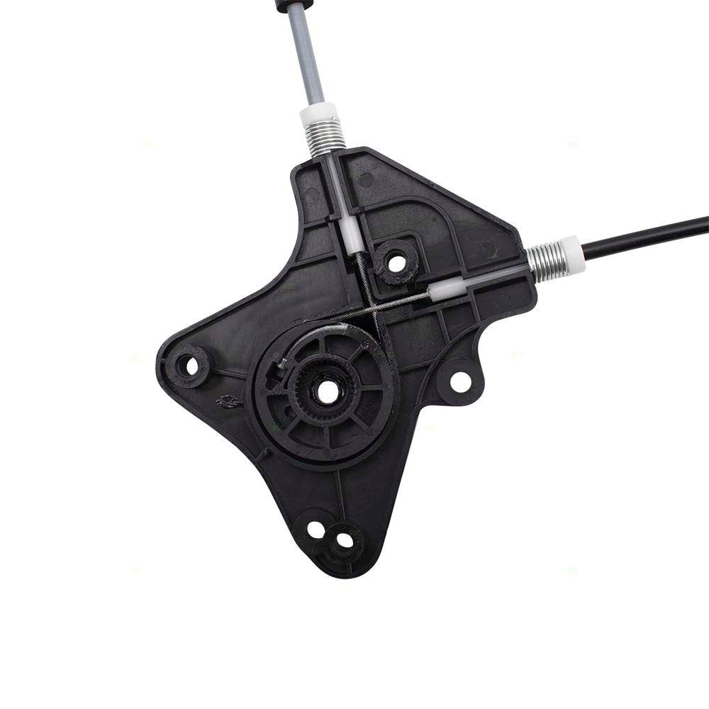 Brock Aftermarket Replacement Front Driver Left Passenger Right Power Window Regulator Without Motor Set Compatible With 2007-2017 Jeep Patriot