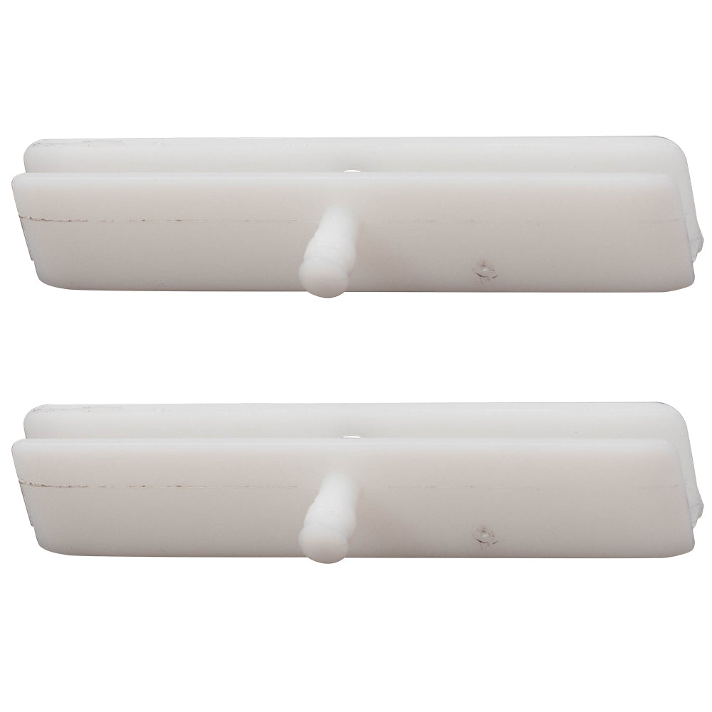 Brock Replacement Pair Set Window Regulator Door Glass Run Channel Guide Repair Clips Compatible with 12-18 500 500c fits Left or Right