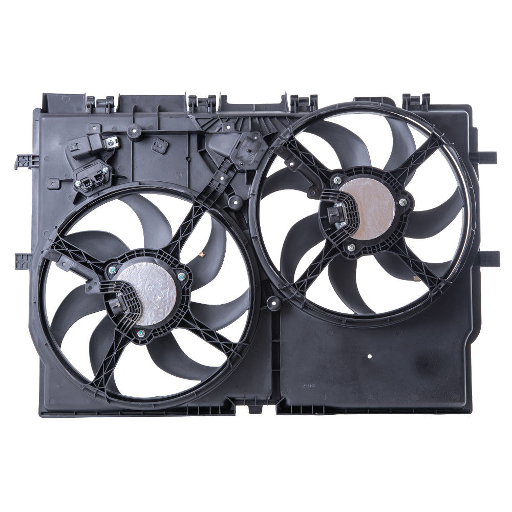 Brock Aftermarket Replacement Dual Cooling Fan Assembly Compatible With 2014-2021 RAM Promaster Without Air Conditioning