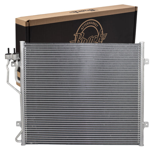 Brock Replacement A/C Condenser Cooling Assembly Compatible with 2002-2007 Liberty 5183560