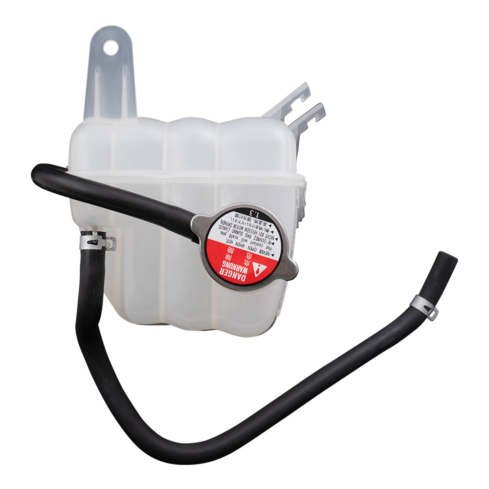 Brock Replacement Coolant Recovery Tank with Cap Compatible with 2004-2008 Pacifica