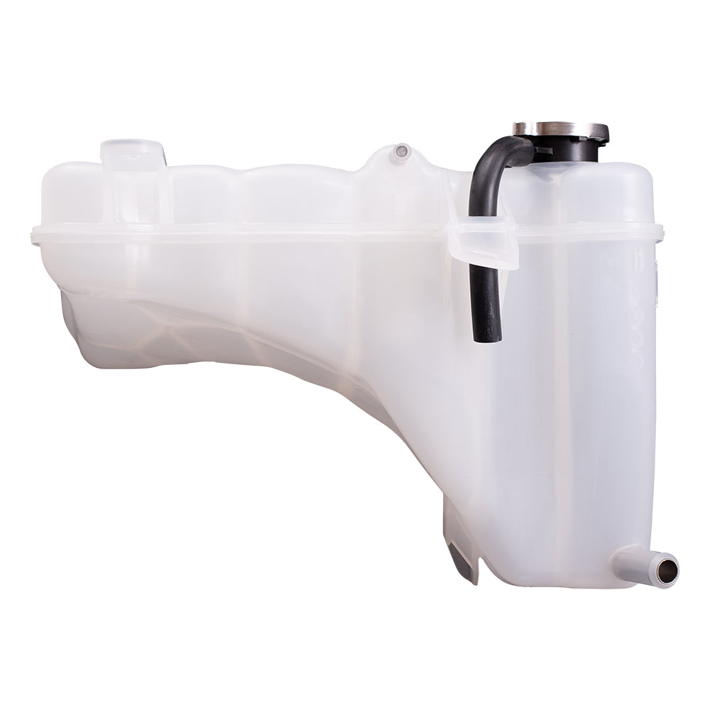 Brock Replacement Coolant Recovery Tank with Cap Compatible with 2011-2020 Challenger/ Charger & 300