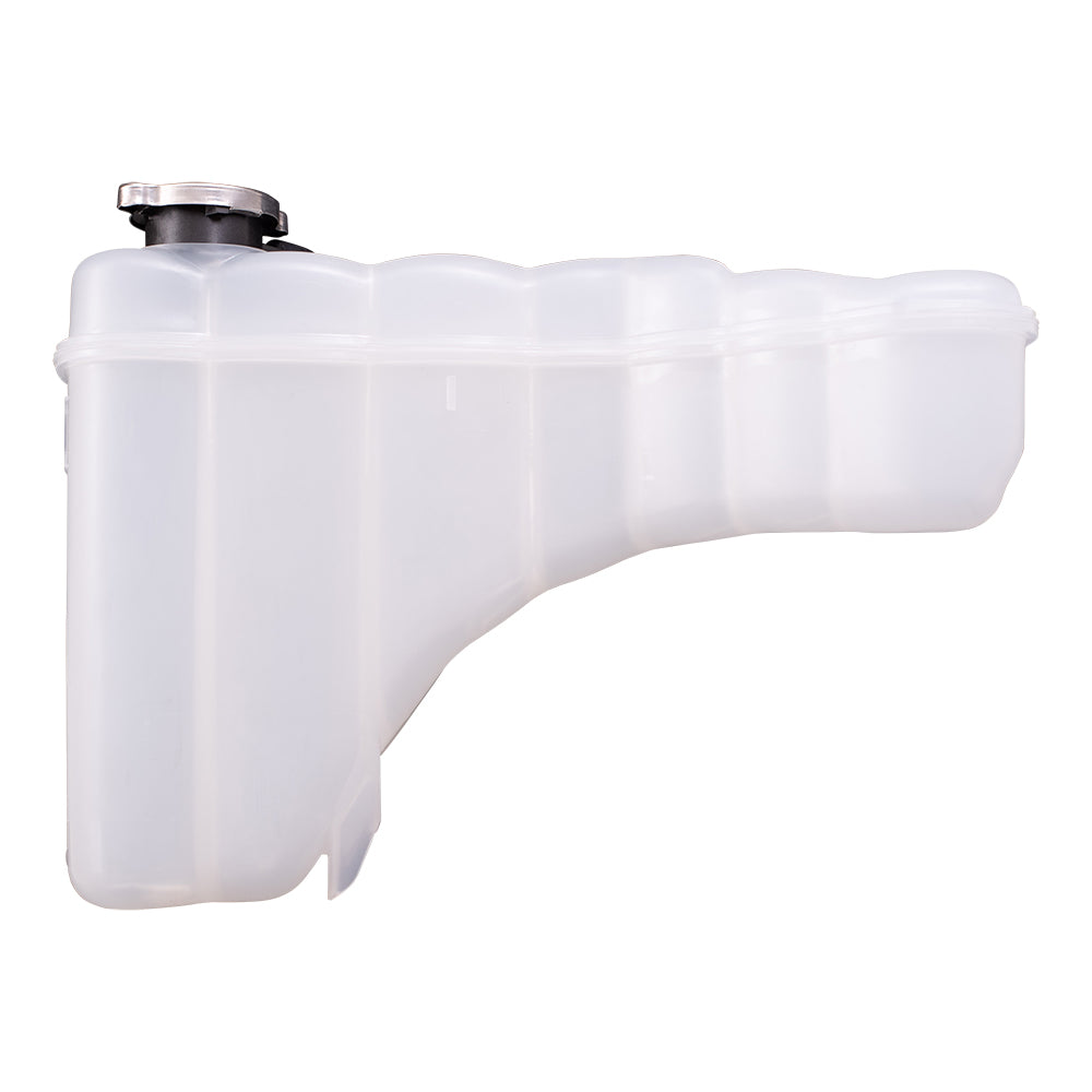 Brock Replacement Coolant Recovery Tank with Cap Compatible with 2011-2020 Challenger/ Charger & 300