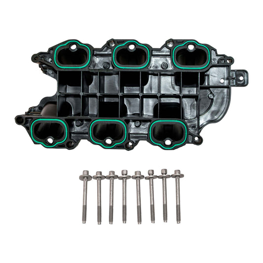 Brock Replacement Lower Intake Manifold With Gaskets-Bolts Compatible With Various Model 11-21 Chrysler/Dodge 3.6L 12-21 RAM 3.6L 11-21 Jeep 3.0L/3.2L/3.6L and 11-14  Routan 3.6L