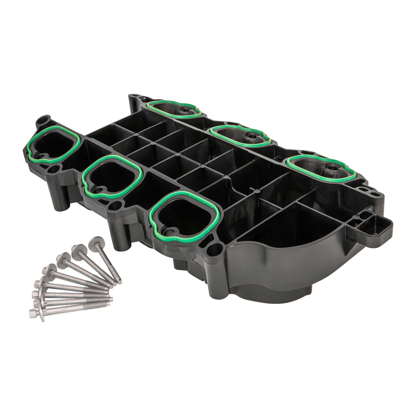 Brock Replacement Lower Intake Manifold With Gaskets-Bolts Compatible With Various Model 11-21 Chrysler/Dodge 3.6L 12-21 RAM 3.6L 11-21 Jeep 3.0L/3.2L/3.6L and 11-14  Routan 3.6L
