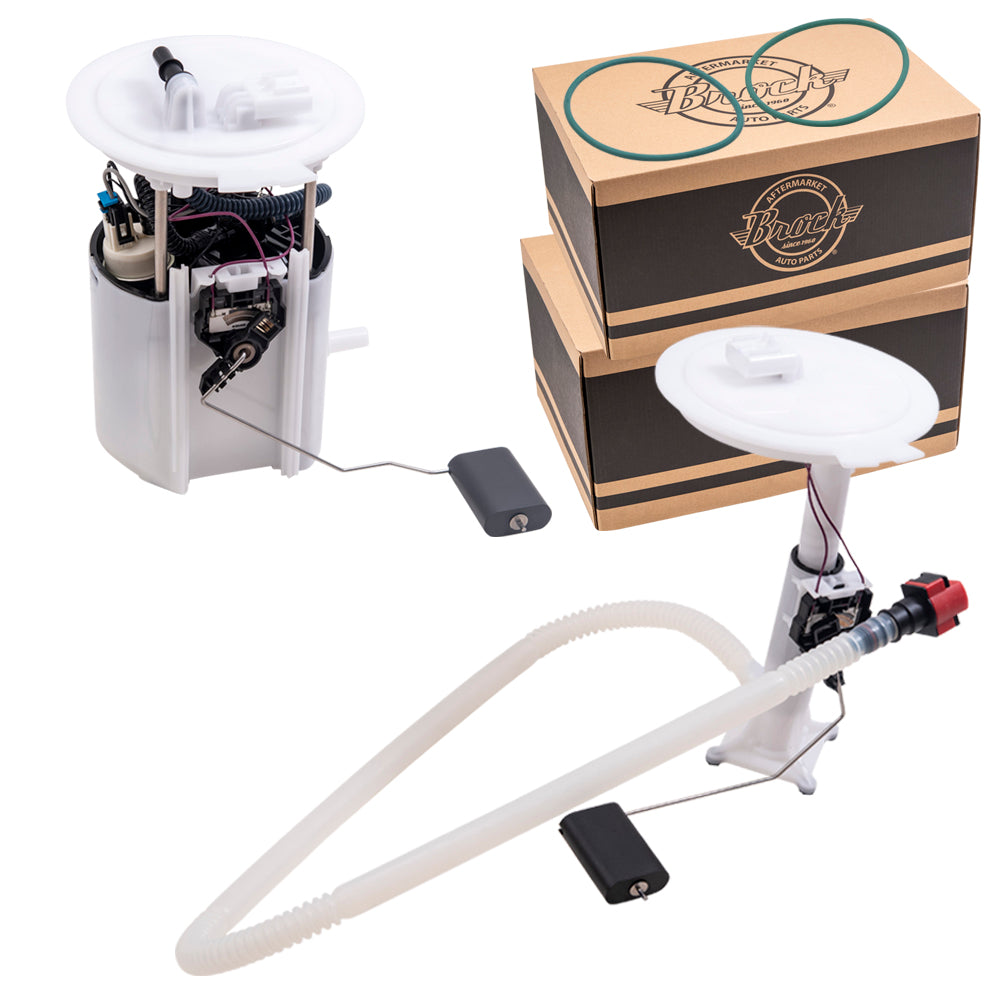 Brock Aftermarket Replacement Fuel Pump Module Assembly And Fuel Tank Sending Unit Set Compatible With 2011-2015 Jeep Grand Cherokee 3.6L/5.7L