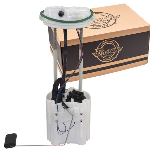 Brock Replacement Fuel Pump Module Assembly Compatible with 1500 Pickup Truck w/ 16 gallon tank 68027986AD E7237M