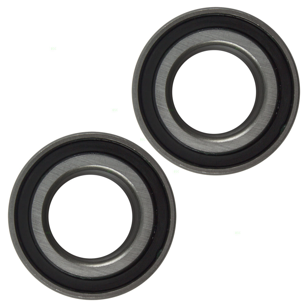 Brock Replacement Pair Set Rear Wheel Bearings Compatible with 2000-2008 Focus Focus LX S2 Sony SE ZT ZX Street SVT Mid Ambiente Sport