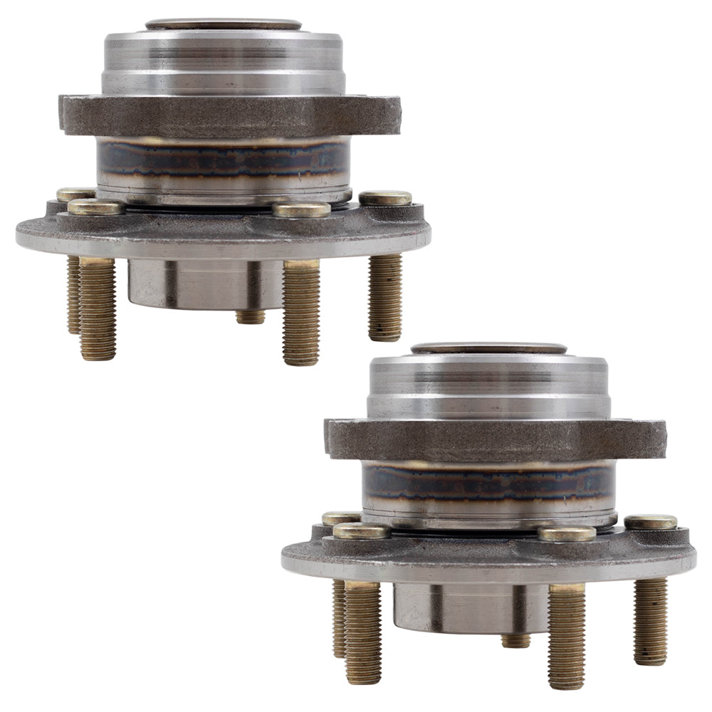 Brock Replacement Pair Wheel Hubs & Bearings Compatible with 2013-2019 Fusion & Fusion Energi/Hybrid