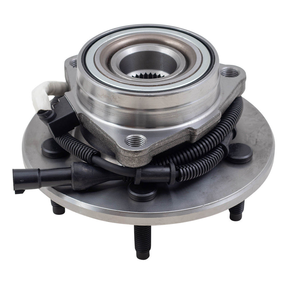 Brock Replacement Front Hub and Wheel Bearing Assembly Compatible with 1997 1998 1999 2000 F150 Pickup Truck