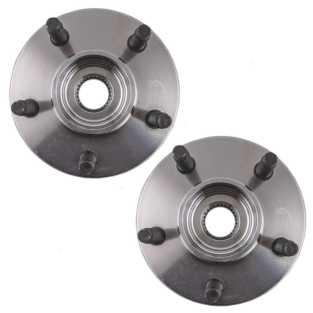 Brock Replacement Pair of Front Wheel Hub Bearings Compatible with Mountaineer Explorer/Sport & Sport Trac Pickup Truck F87Z 1104 CA