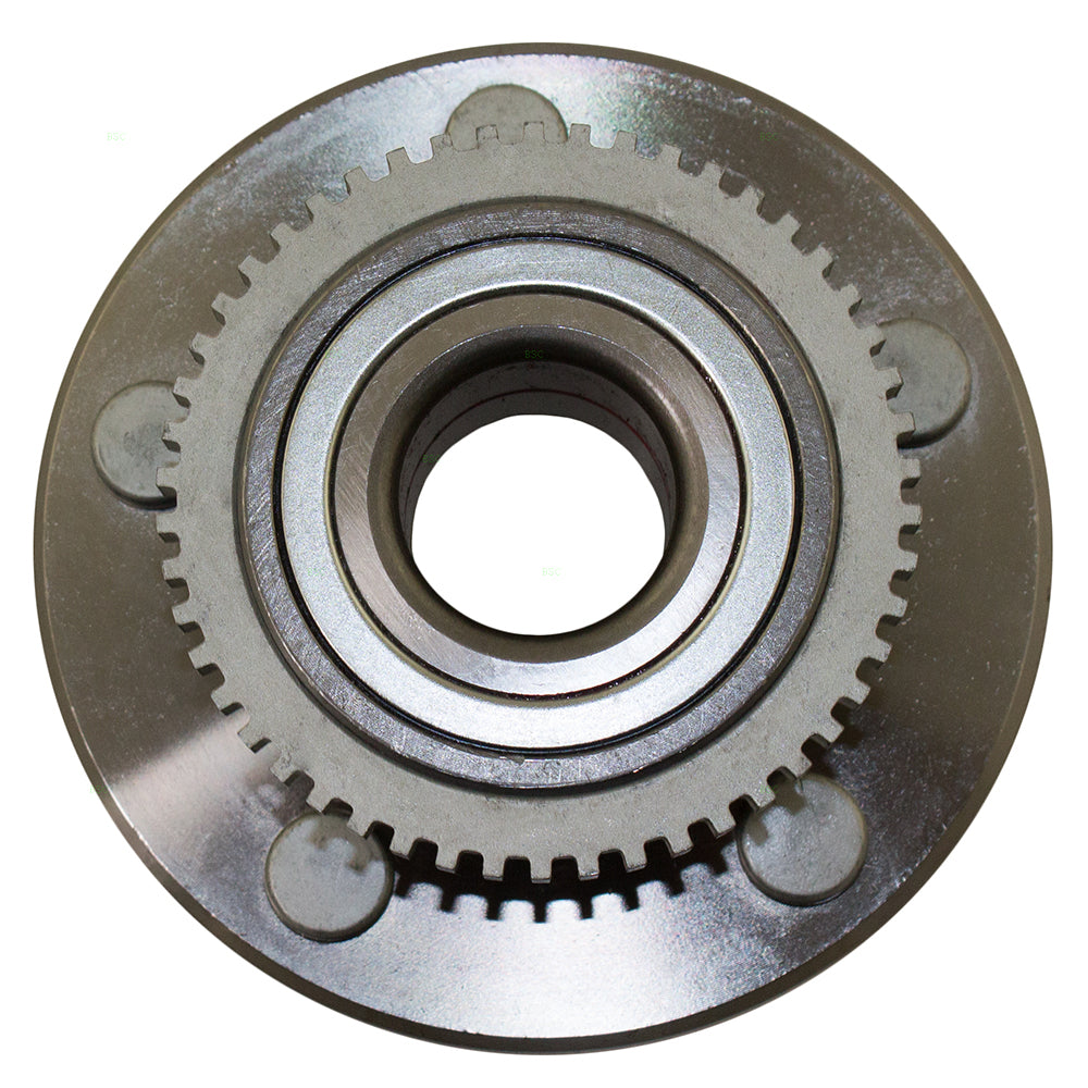 Brock Replacement Front Wheel Hub Bearing Assembly Compatible with 2005-2007 2005-2014 Mustang w/ ABS 4R3Z 1104 B HA590017