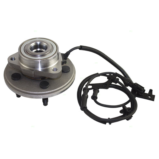 Brock Replacement Front Wheel Hub Bearing Assembly Compatible with 2006-2010 Explorer Mountaineer & 2007-2010 Explorer Sport Trac Pickup Truck
