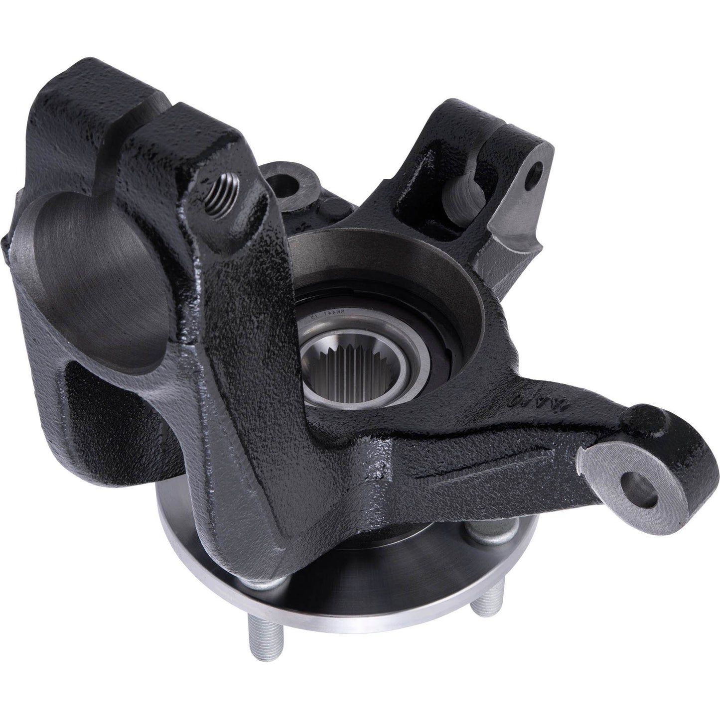 Brock Aftermarket Replacement Front Driver Left Loaded Steering Knuckle Assembly Compatible with 2006-2011 Ford Focus