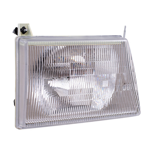 Headlight for 1992-1996 E-150 Econoline 1992-1996 E-250 Econoline 1992-1996 E-350 Econoline F6UZ13008AA Right