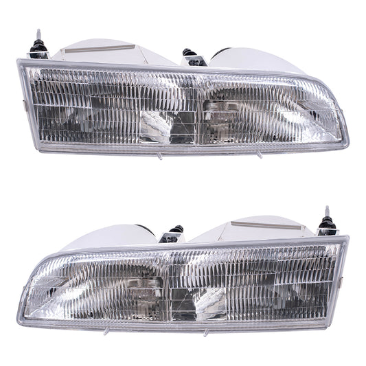 Headlight for 1992-1997 Crown Victoria F2AZ13008B Set