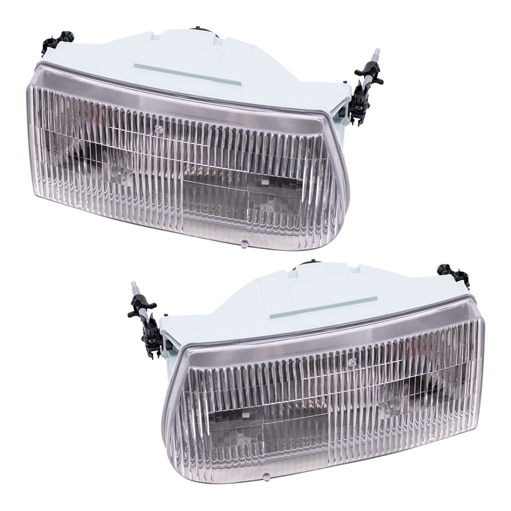Headlight for 1995-2001 Explorer 1997-1997 Mountaineer F5TZ13008B Set