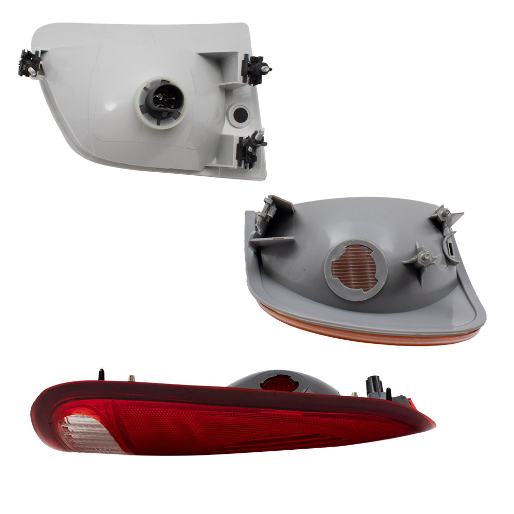 Fits 97-03 F-150 Headlights Tail Lights Park/Signal Lights 6 Piece Set
