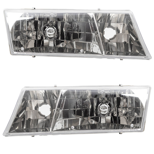 Headlight for 1998-2002 Grand Marquis YW3Z13008CB Set