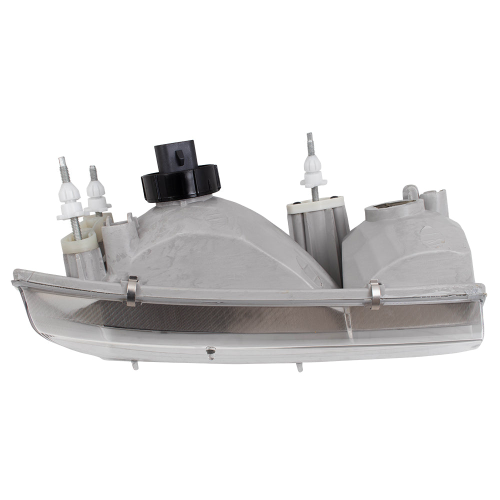 Brock Replacement Passengers Headlight Headlamp Compatible with 1998-2002 Grand Marquis YW3Z 13008 BB