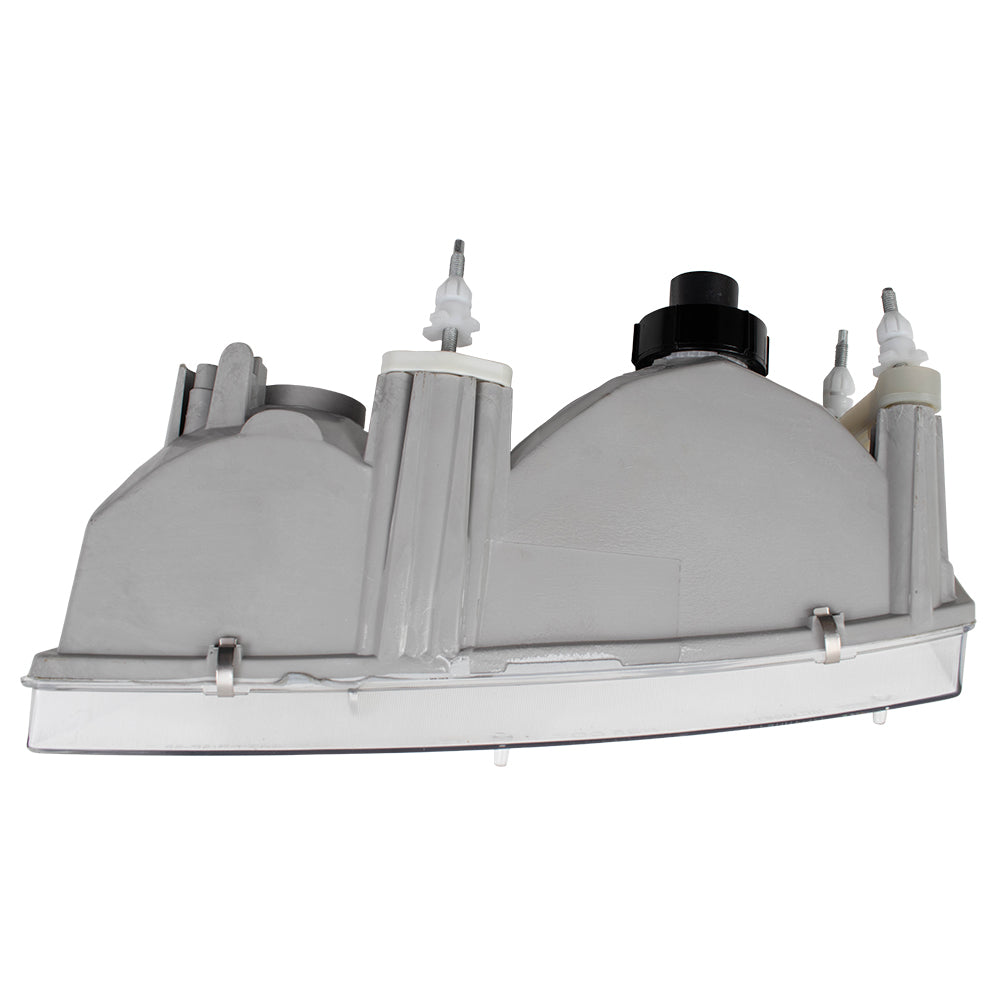 Brock Replacement Passengers Headlight Headlamp Compatible with 1998-2002 Grand Marquis YW3Z 13008 BB