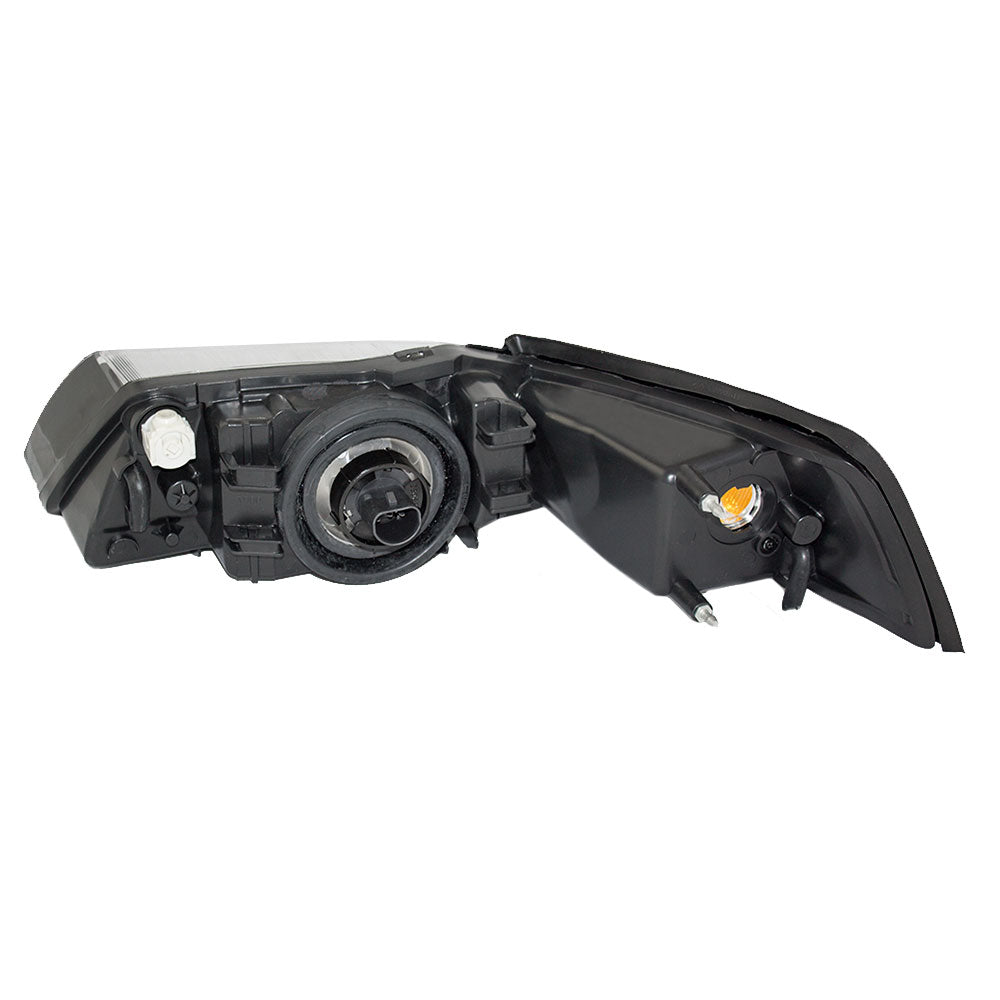 Brock Replacement Passengers Halogen Headlight Compatible with 1999-2004 Mustang YR3Z 13008 AA