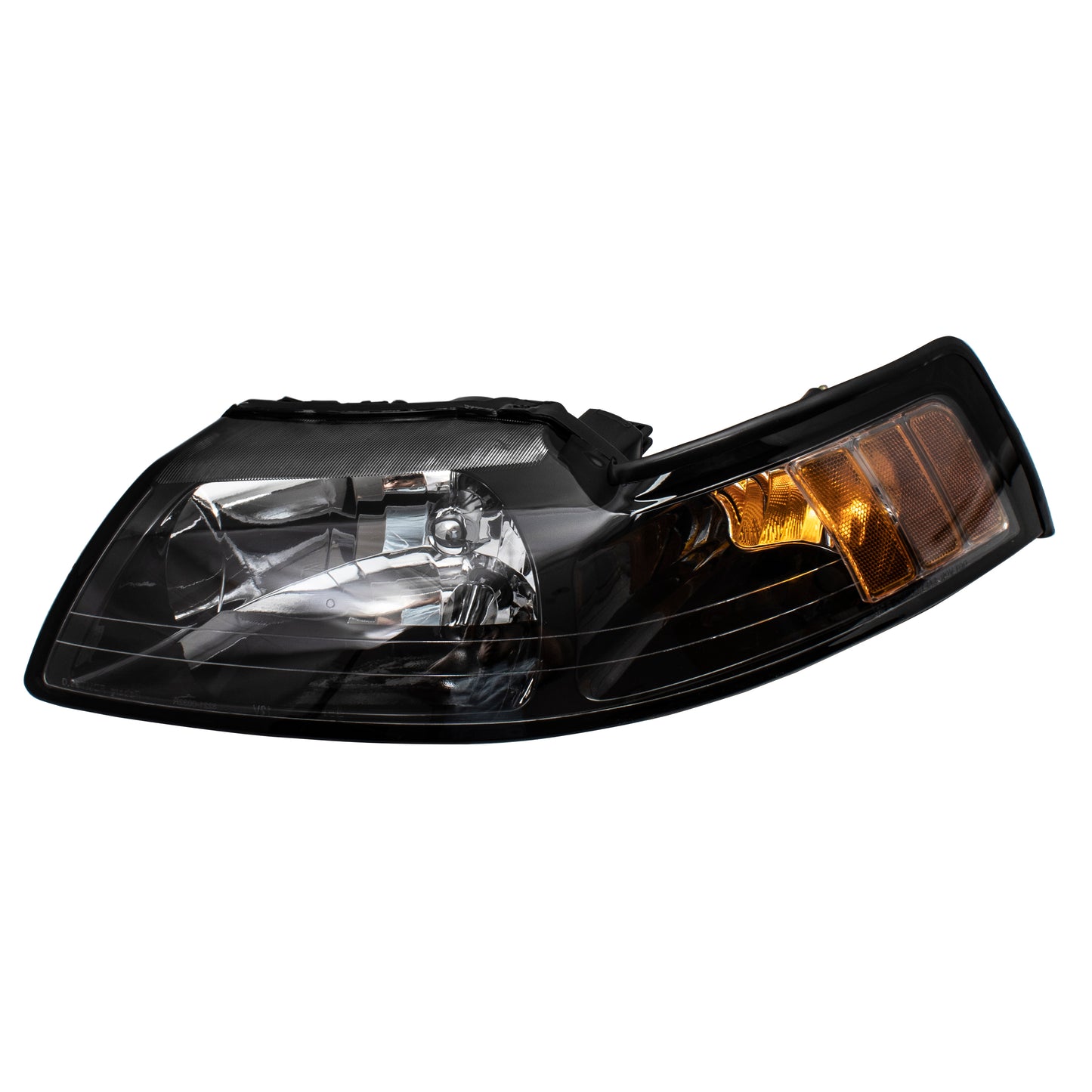 Brock Replacement Drivers Halogen Headlight Assembly Compatible with 2001-2004 Mustang 3R3Z 13008 DA