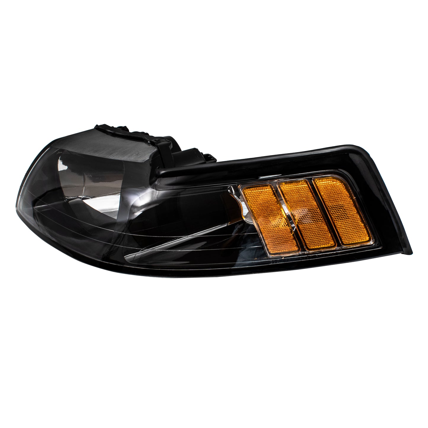 Brock Replacement Drivers Halogen Headlight Assembly Compatible with 2001-2004 Mustang 3R3Z 13008 DA