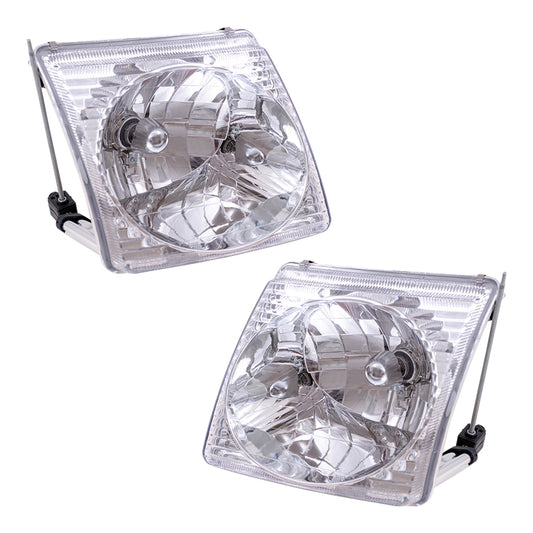 Headlight for 2001-2005 Explorer Sport Trac 1L5Z13008BA Set