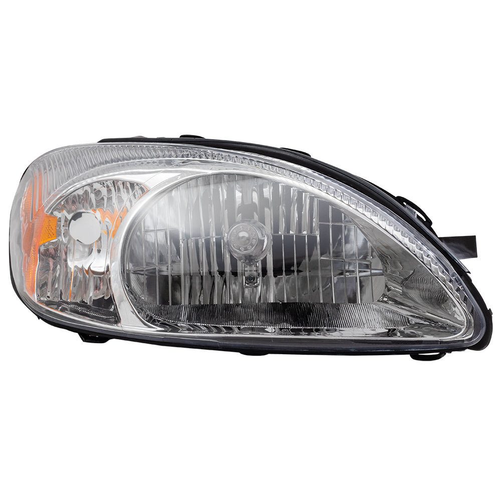 Headlight for 2000-2006 Taurus w/ Chrome Bezel 1F1Z13008AA Right