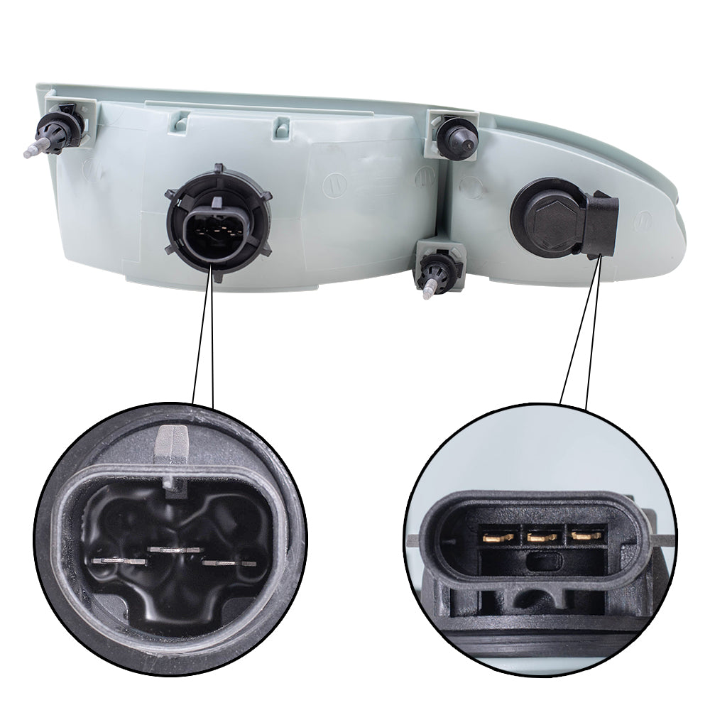 Headlight for 1994-1995 Thunderbird F4SZ13008B Left
