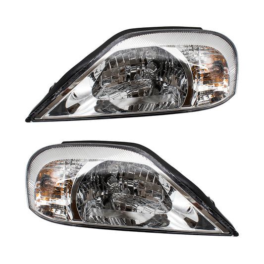 Headlight for 2000-2005 Sable 1F4Z13008BB Set FO2502168