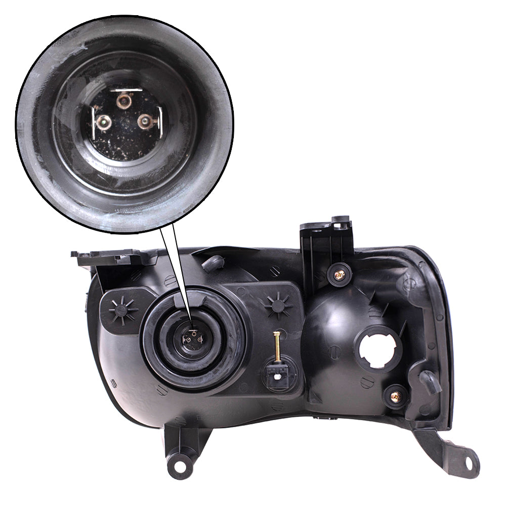 Headlight for 2001-2004 Escape 4L8Z13008AB Set