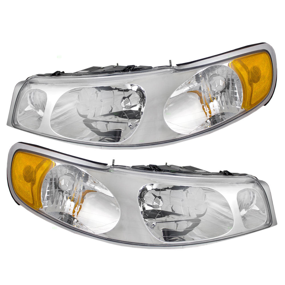 Headlight for 1998-2002 Town Car 1W1Z13008CA Set