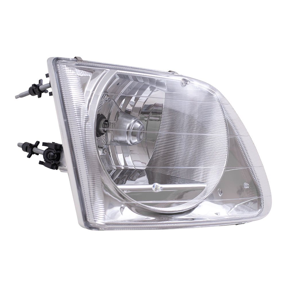 Headlight for 2001-2003 F-150 Lightning Headlamp Exc Harley Davidson 2004-2004 F-150 Heritage 3L3Z13008FA Set