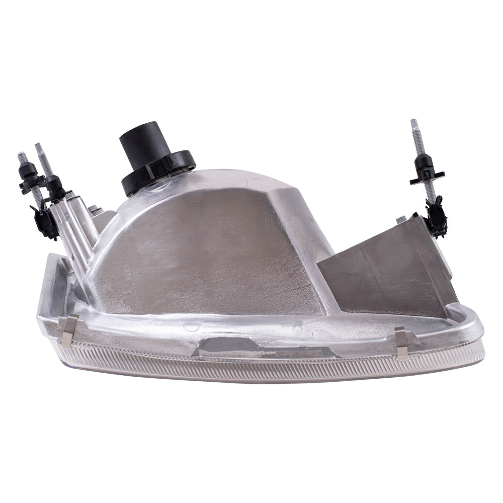 Brock Replacement Drivers Headlight Headlamp Compatible with 2001-2003 F150 Lightning Pickup Truck 3L3Z13008FA